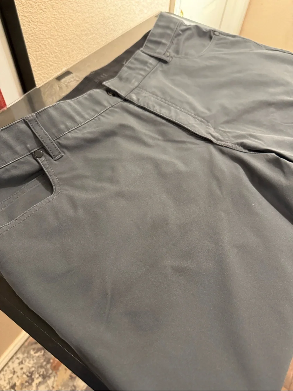 Nike Men's Charcoal Gray Stretch Chino Pants